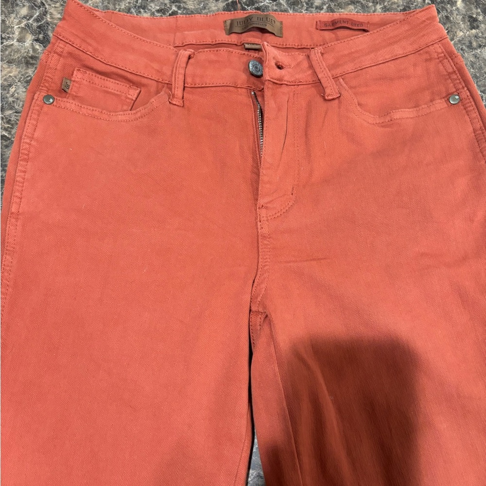 Judy Blue Women's High Rise Terracotta Jeans